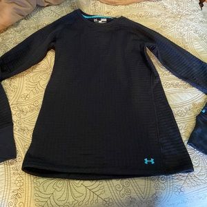 Under Armour size medium navy fitted long sleeve